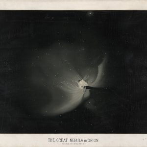 Trouvelot- The great nebula in Orion - 1875