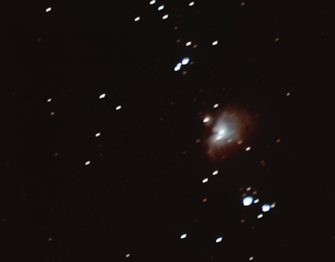 M42 (Orion Nebula) - captured only with a DSLR camera (Canon EOS M50)